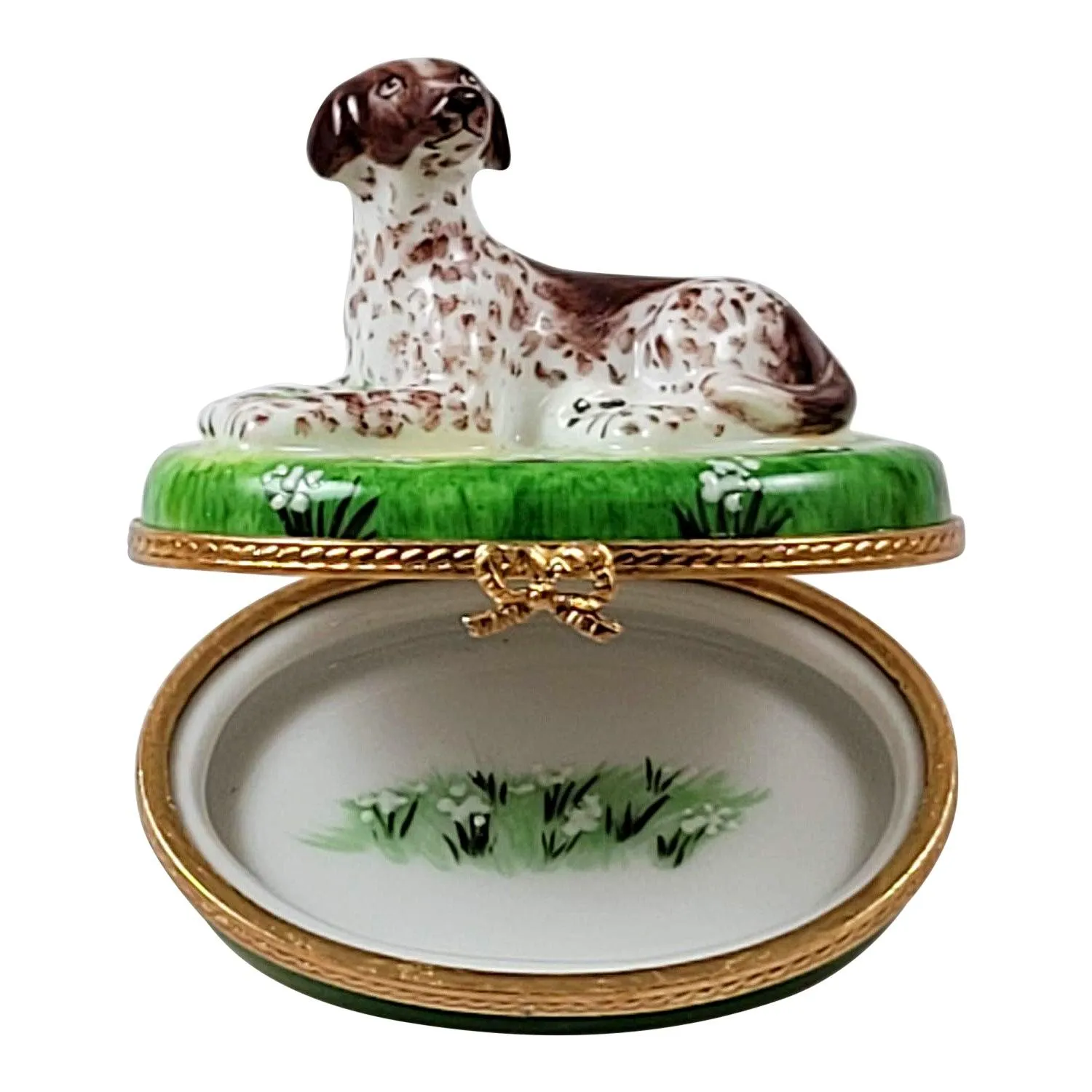 German Short Haired Pointer Dog Figurine