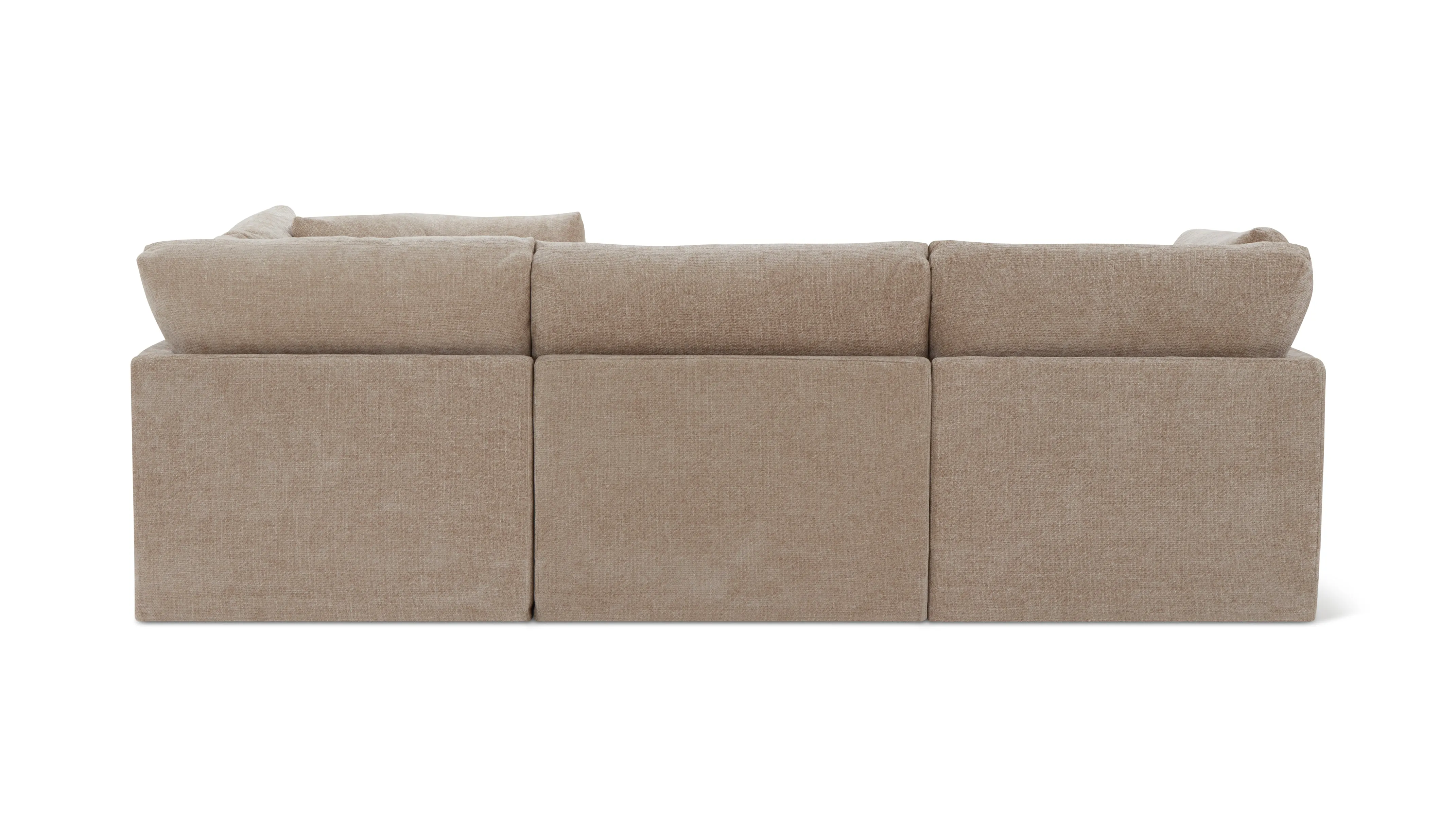 Get Together™ 4-Piece Modular Sectional Closed, Standard, Champagne