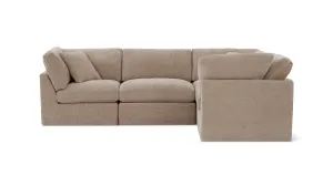 Get Together™ 4-Piece Modular Sectional Closed, Standard, Champagne