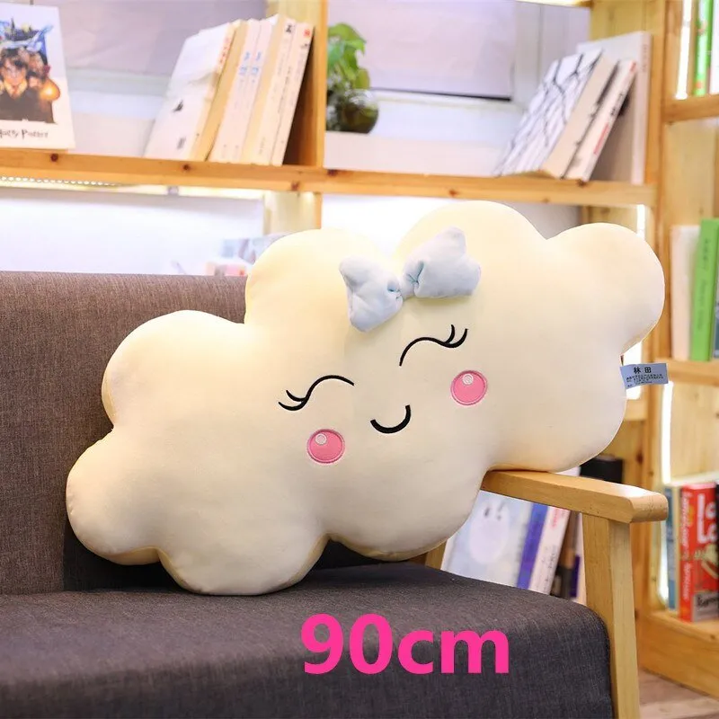 Giant Kawaii Cloud Plush Pillow
