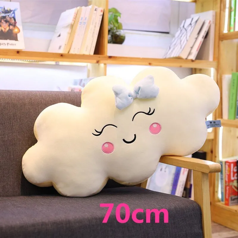 Giant Kawaii Cloud Plush Pillow