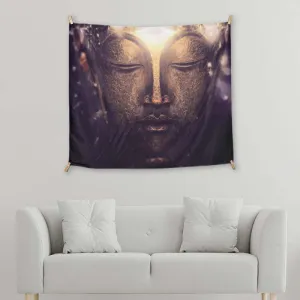 Gold Buddha Face
