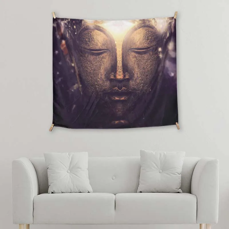 Gold Buddha Face