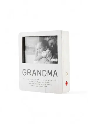 'Grandma' Voice Recorded Picture Frame