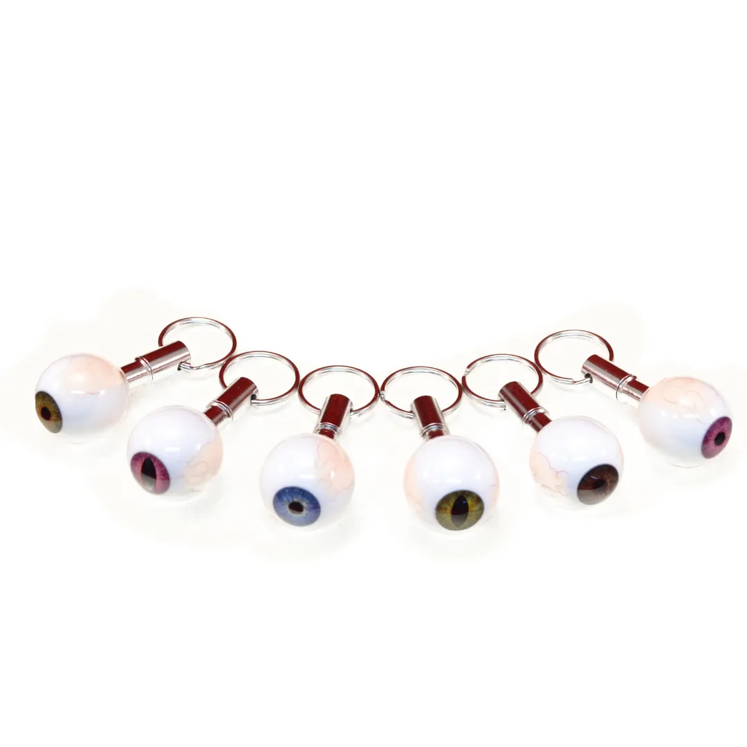 Green Eyeball Keychain