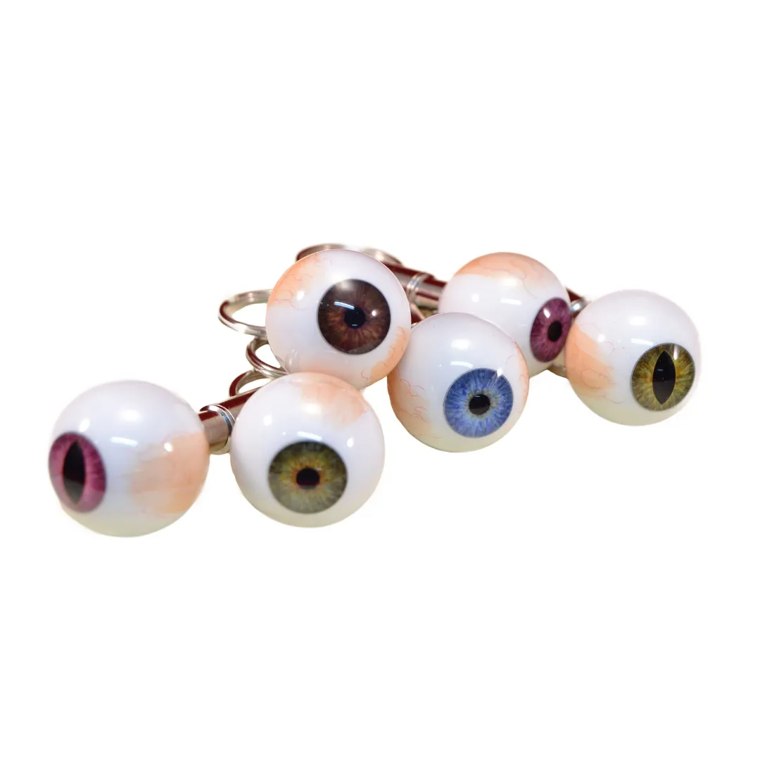 Green Eyeball Keychain