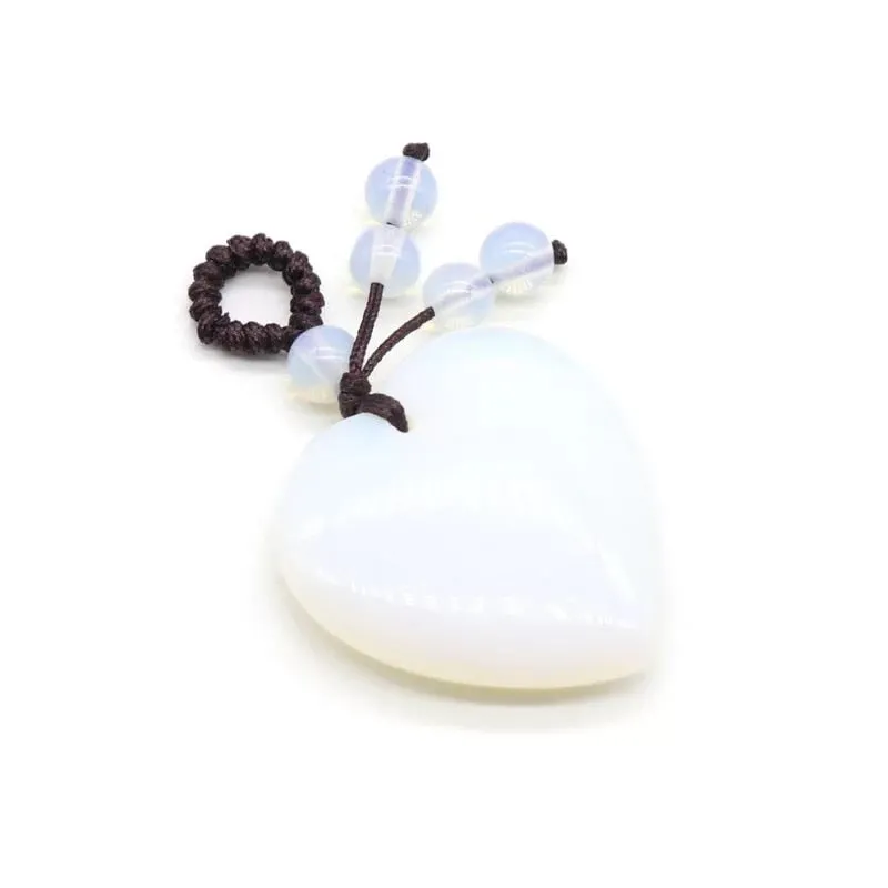 Hand Craft Natural Stone Keychains