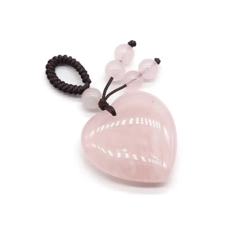 Hand Craft Natural Stone Keychains