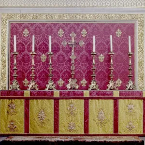 Hand Embroidered Altar Frontal and Superfrontal