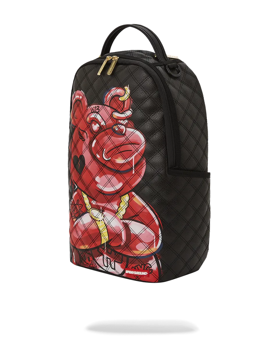 HAND PAINTED DIABLO BEAR DLXVF BACKPACK