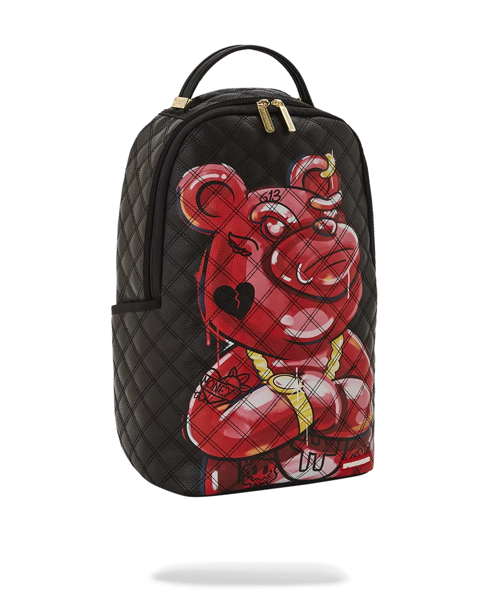 HAND PAINTED DIABLO BEAR DLXVF BACKPACK