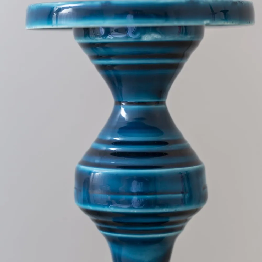Inigo Candle Stick - Prussian Blue
