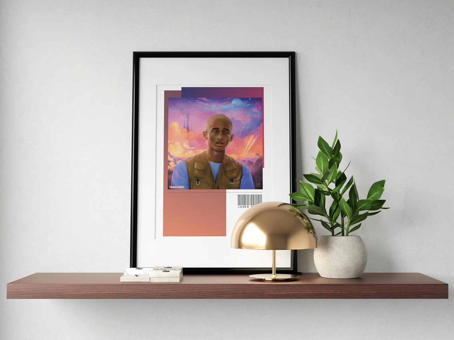 Jaden Smith Poster, Custom Music Print, Music Poster, Custom Poster, Home Decor, Wall Hangings, Actor And Rapper Jaden Smith