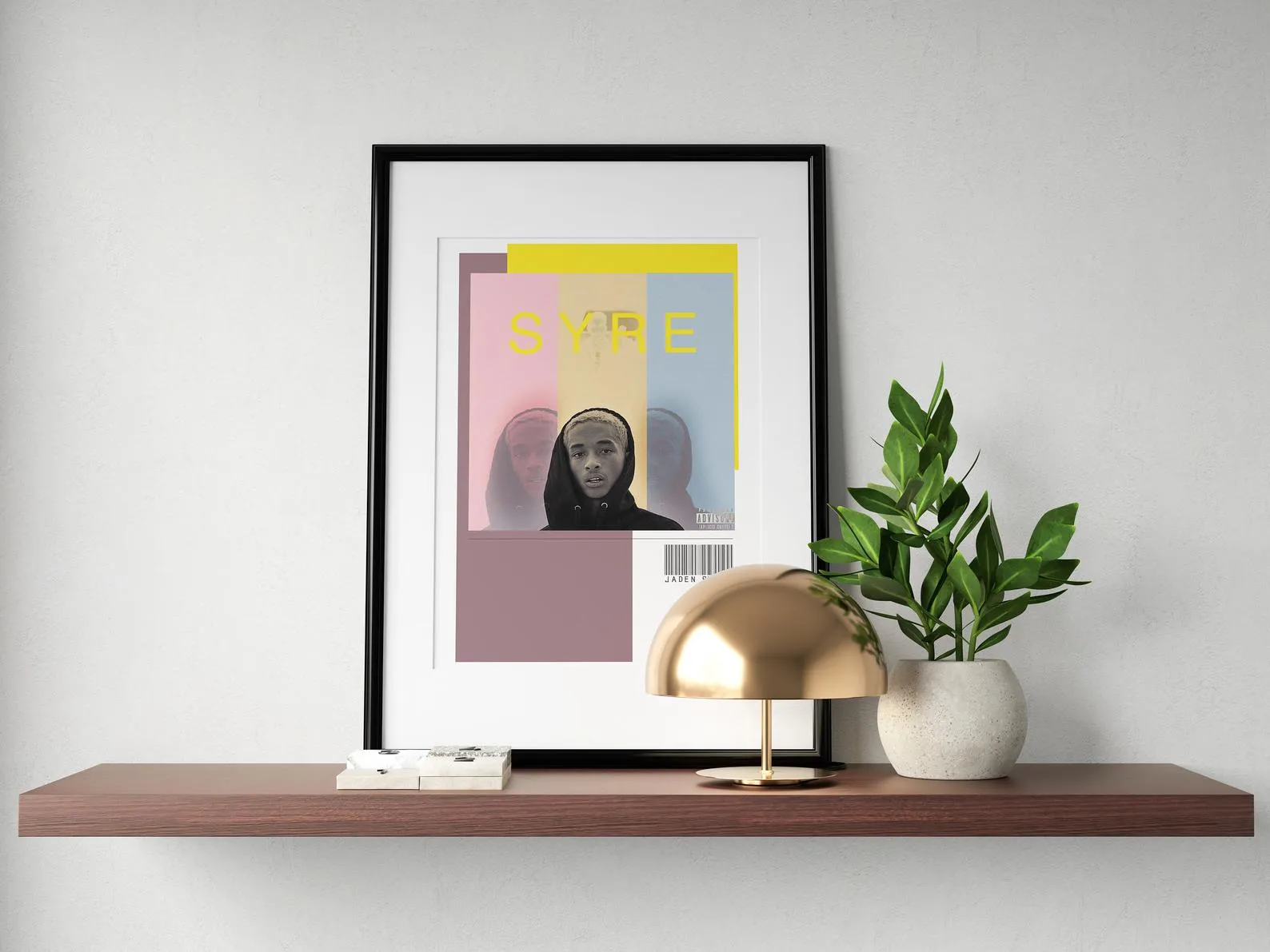 Jaden Smith Syre Poster, Custom Music Print, Music Poster, Custom Poster, Home Decor, Wall Hangings, Actor And Rapper Jaden Smith
