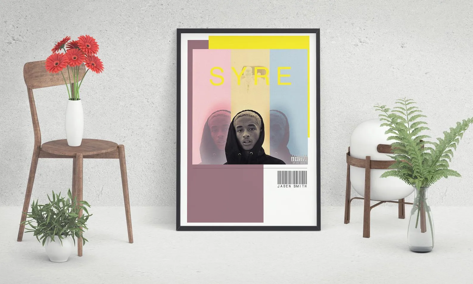 Jaden Smith Syre Poster, Custom Music Print, Music Poster, Custom Poster, Home Decor, Wall Hangings, Actor And Rapper Jaden Smith