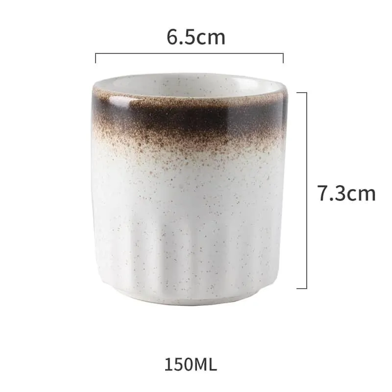 Japanese Style Hand-Painted Ceramic Cup