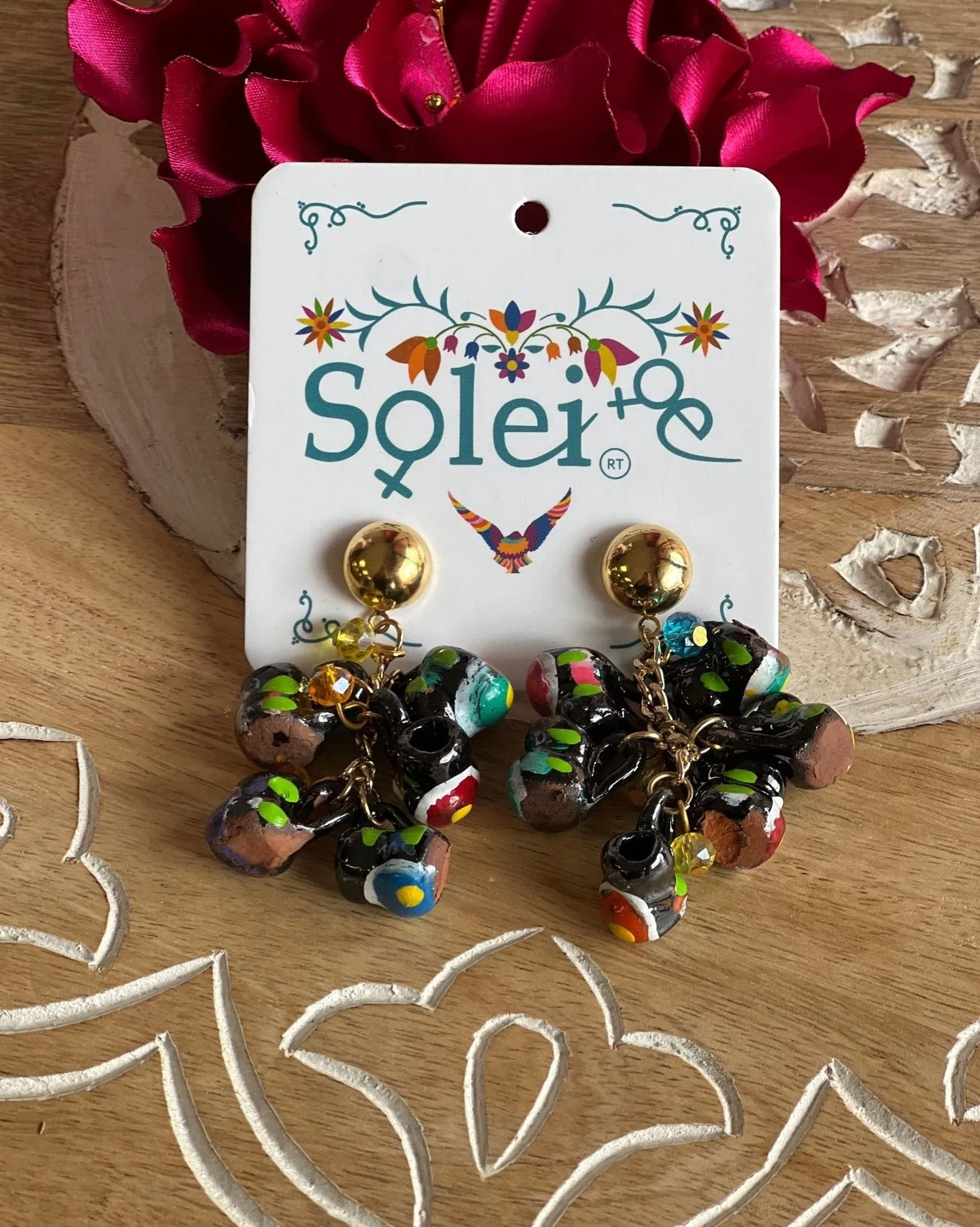 Jarritos Ceramic Earrings