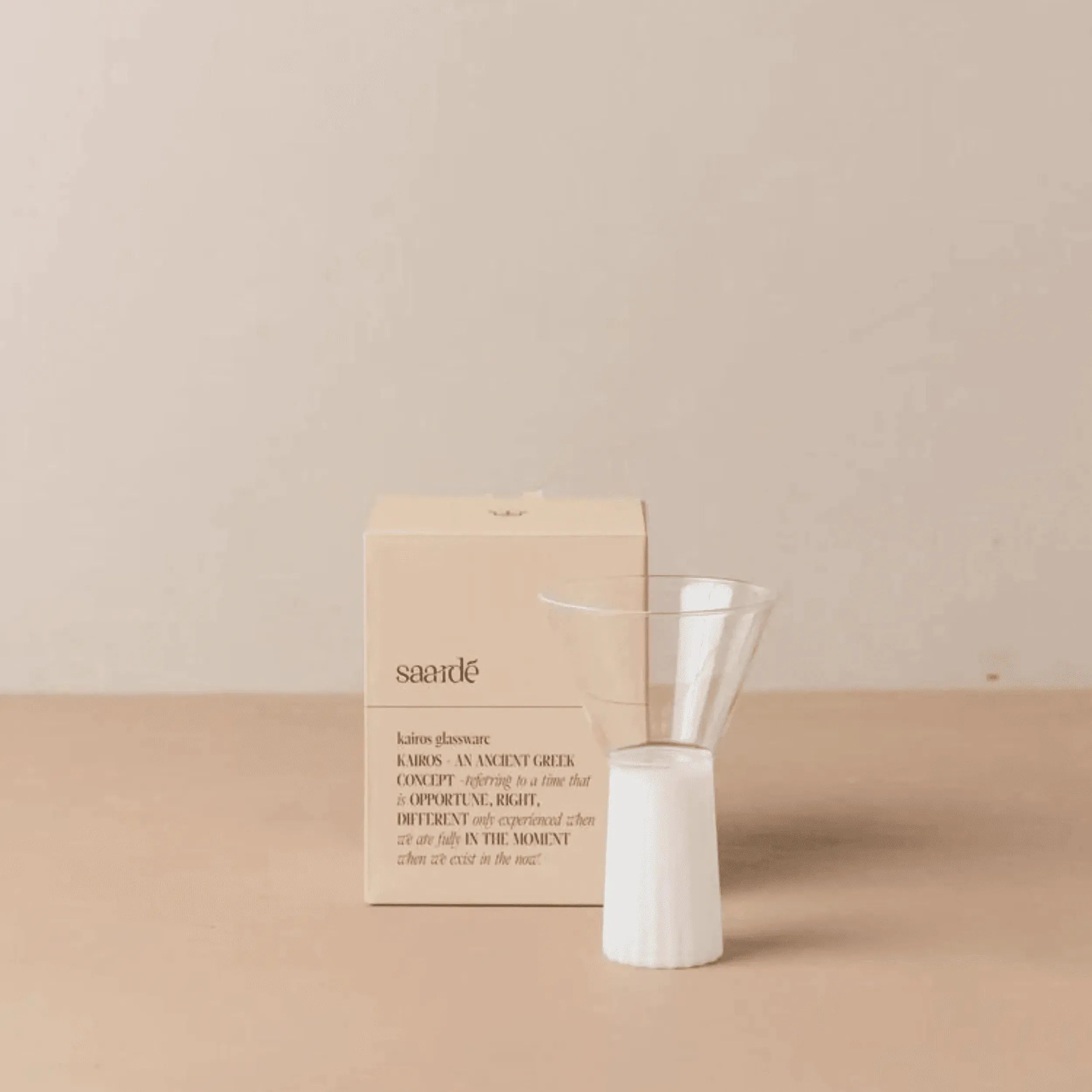 Kairos Wine Glass - Opaque White