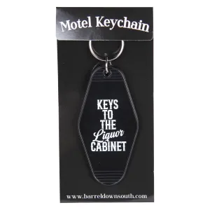 Keys to the Liquor Cabinet Hotel Motel Key Chain