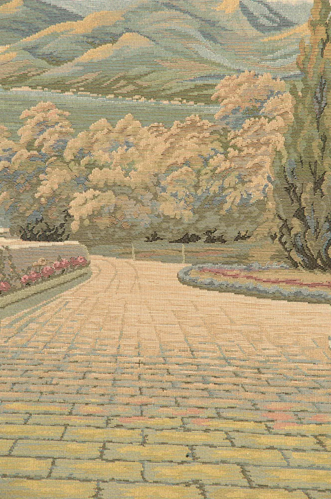 Lake Como Terrace Italian Tapestry