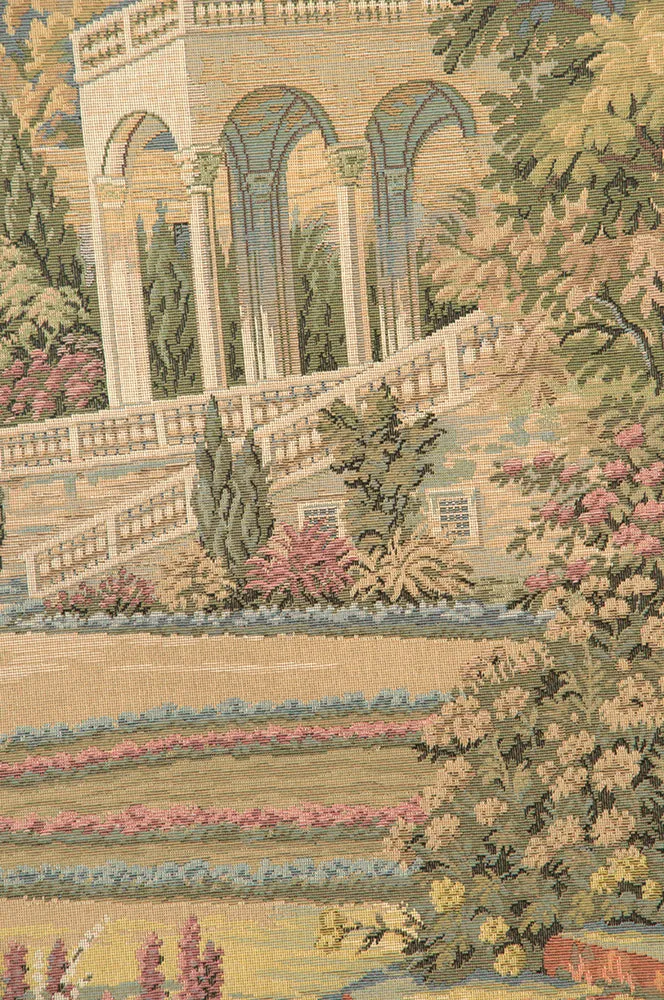 Lake Como Terrace Italian Tapestry