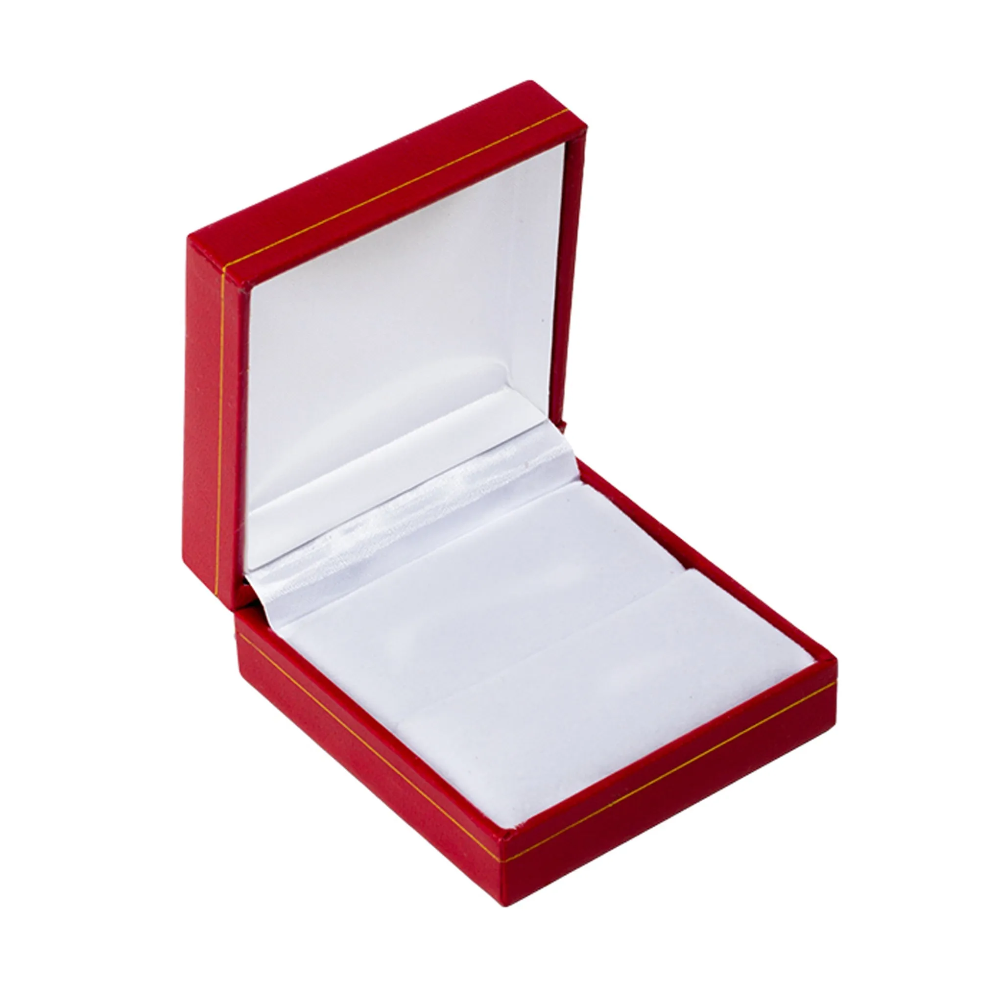 Leatherette Pendant Box Red