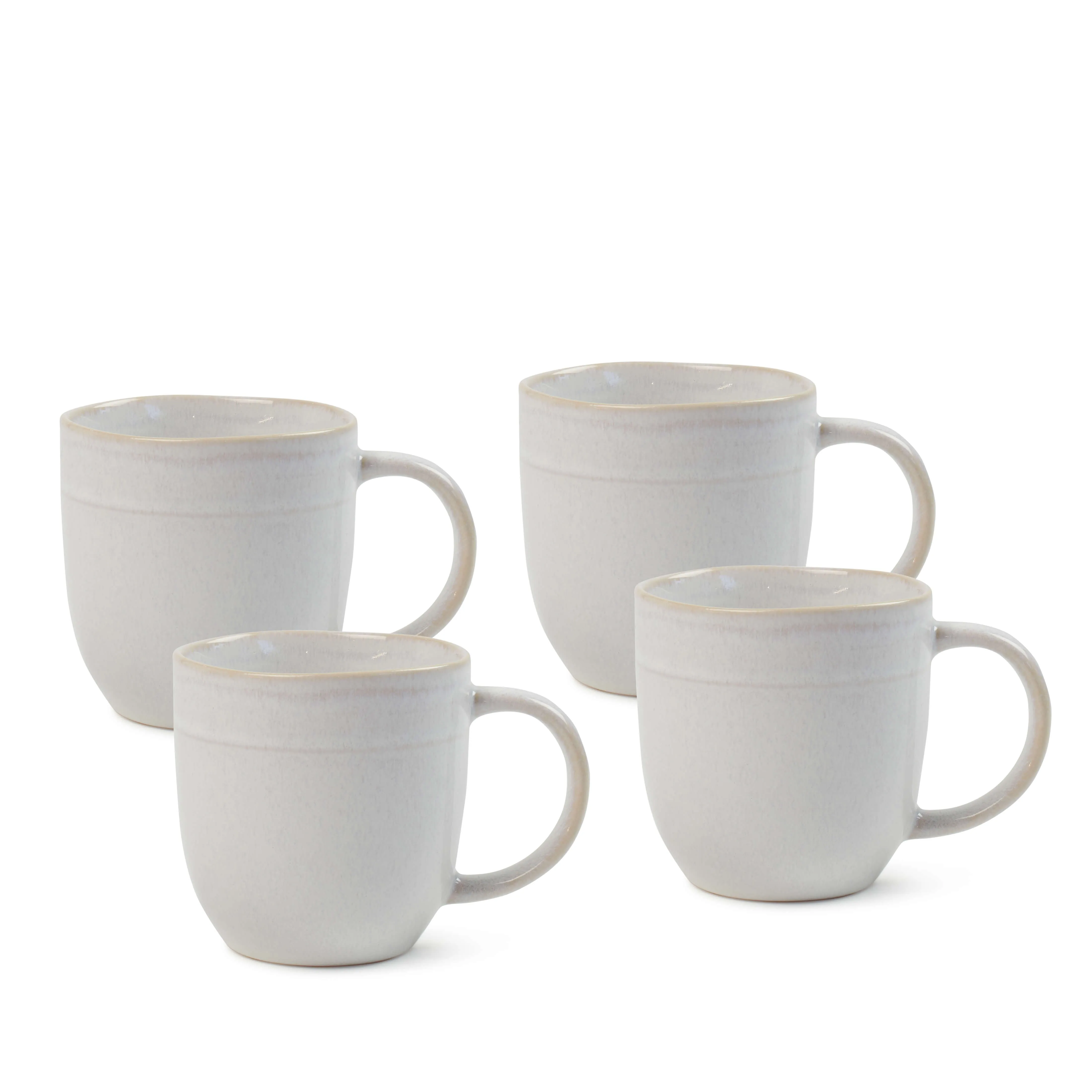 Lorenz Mugs 350mL - Set of 4 - White