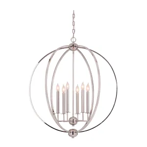 Lucille Six Light Chandelier
