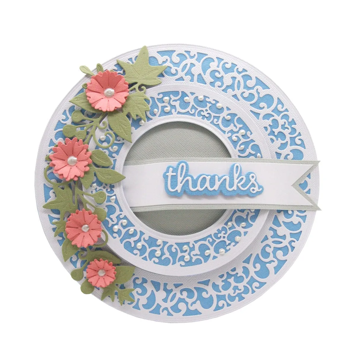 Luxurious Leaves & Ornate Circular Die Set Bundle - DB098