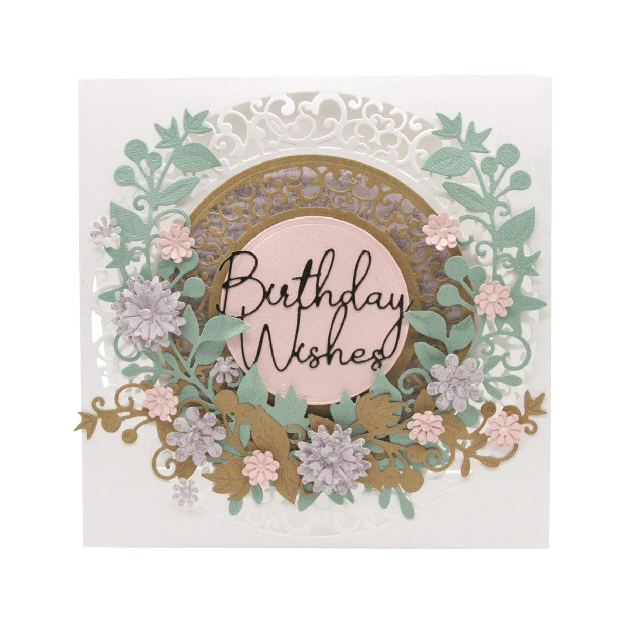 Luxurious Leaves & Ornate Circular Die Set Bundle - DB098
