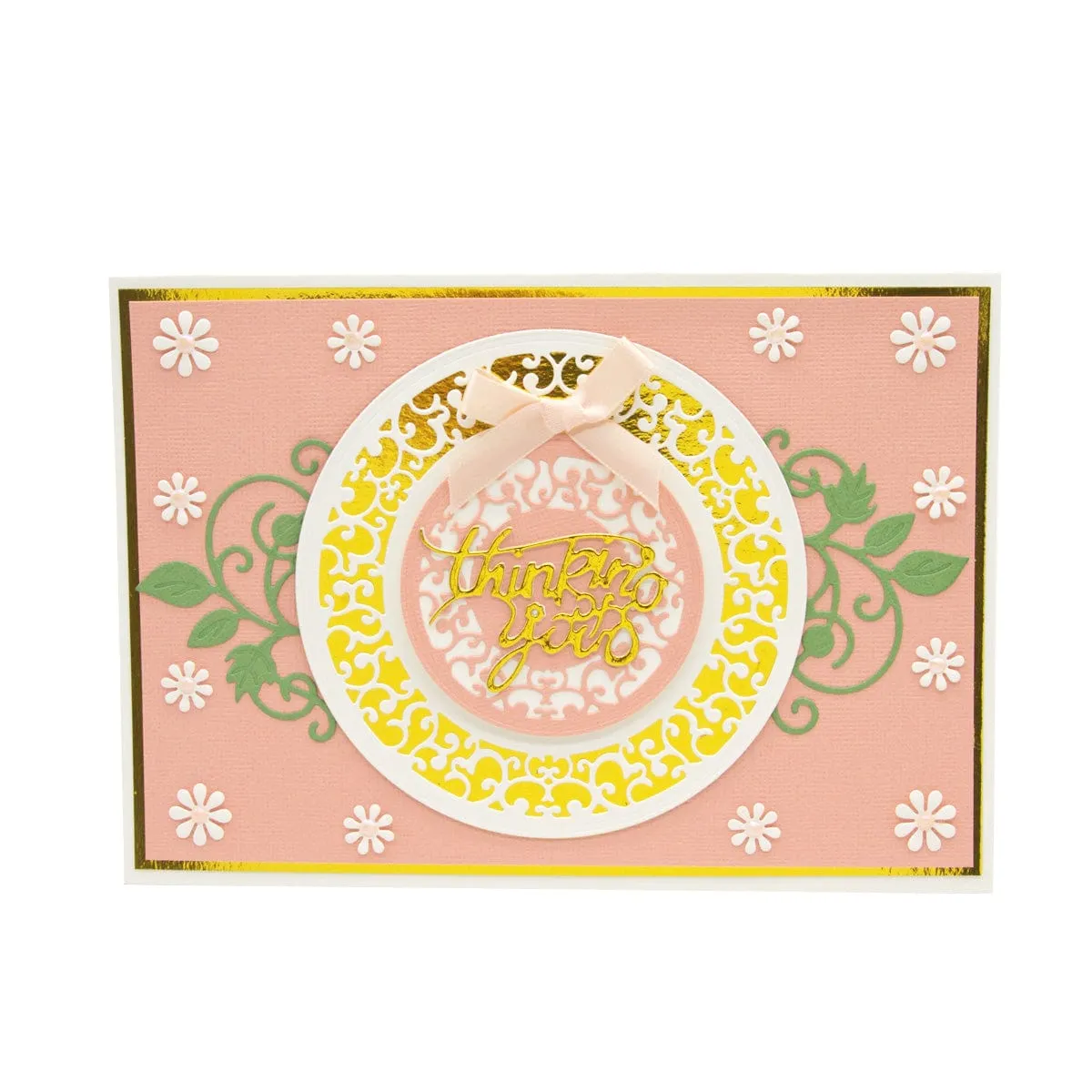 Luxurious Leaves & Ornate Circular Die Set Bundle - DB098