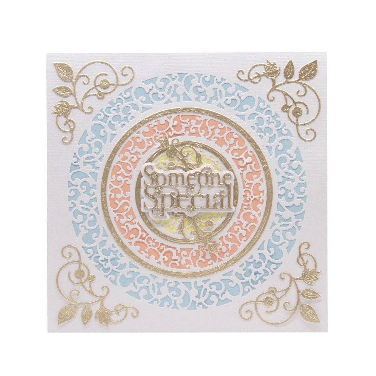 Luxurious Leaves & Ornate Circular Die Set Bundle - DB098