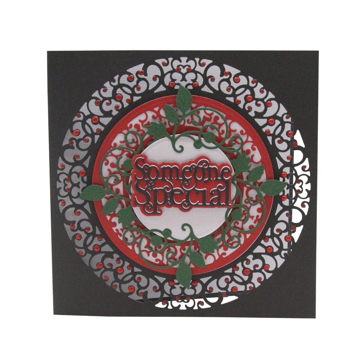 Luxurious Leaves & Ornate Circular Die Set Bundle - DB098