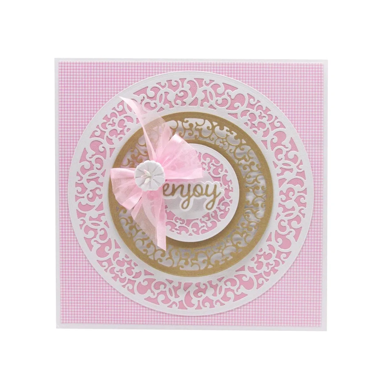 Luxurious Leaves & Ornate Circular Die Set Bundle - DB098