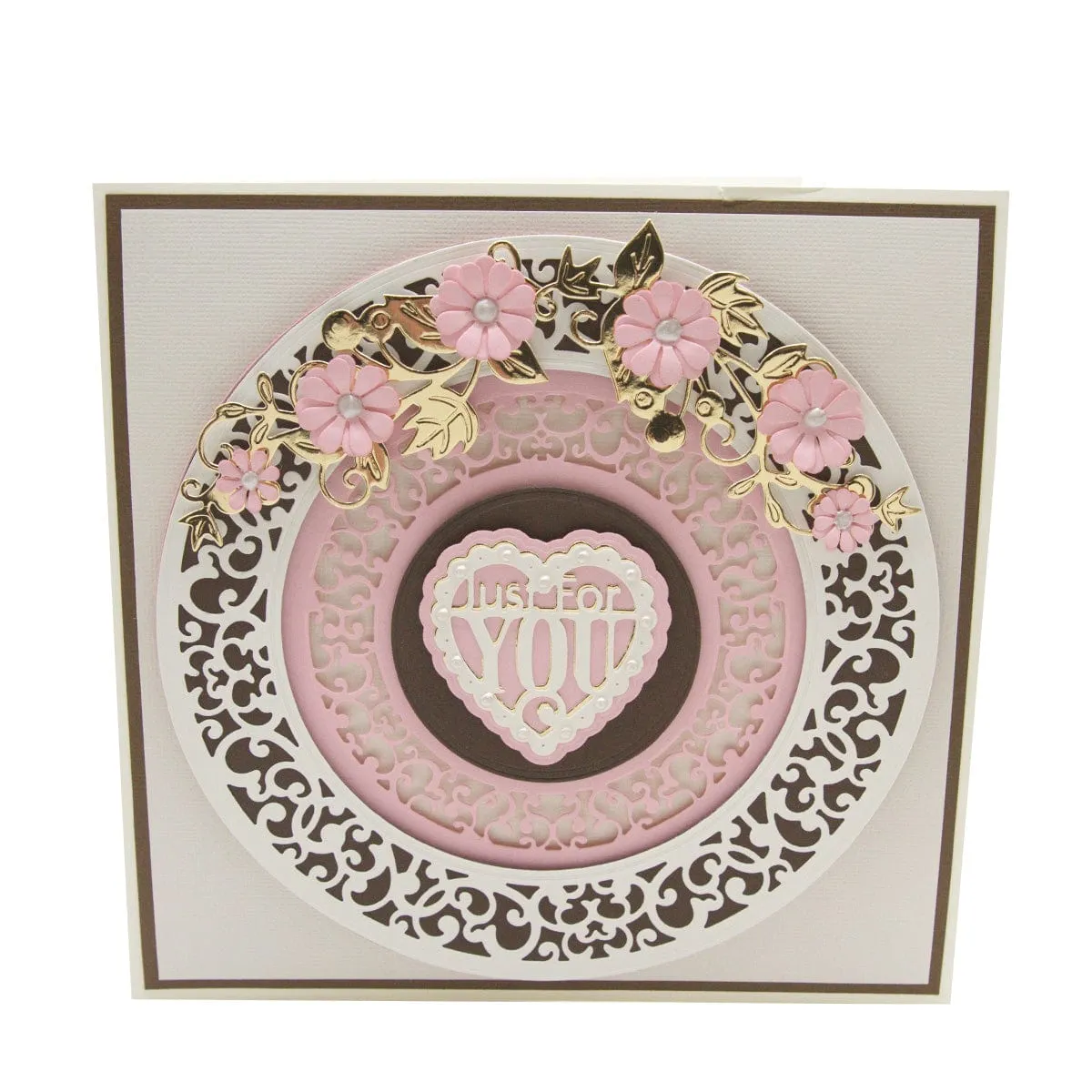 Luxurious Leaves & Ornate Circular Die Set Bundle - DB098