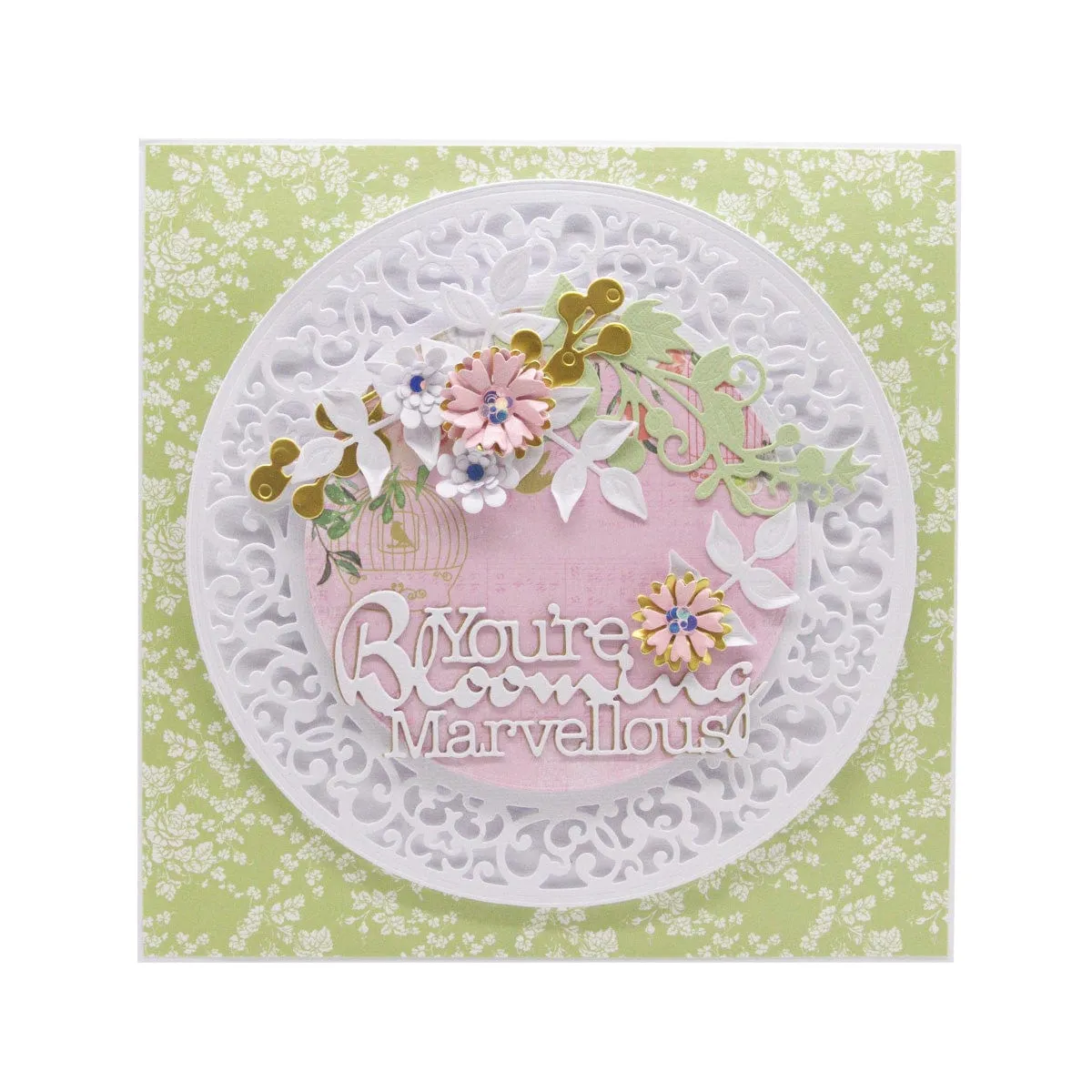 Luxurious Leaves & Ornate Circular Die Set Bundle - DB098