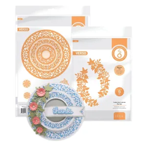 Luxurious Leaves & Ornate Circular Die Set Bundle - DB098