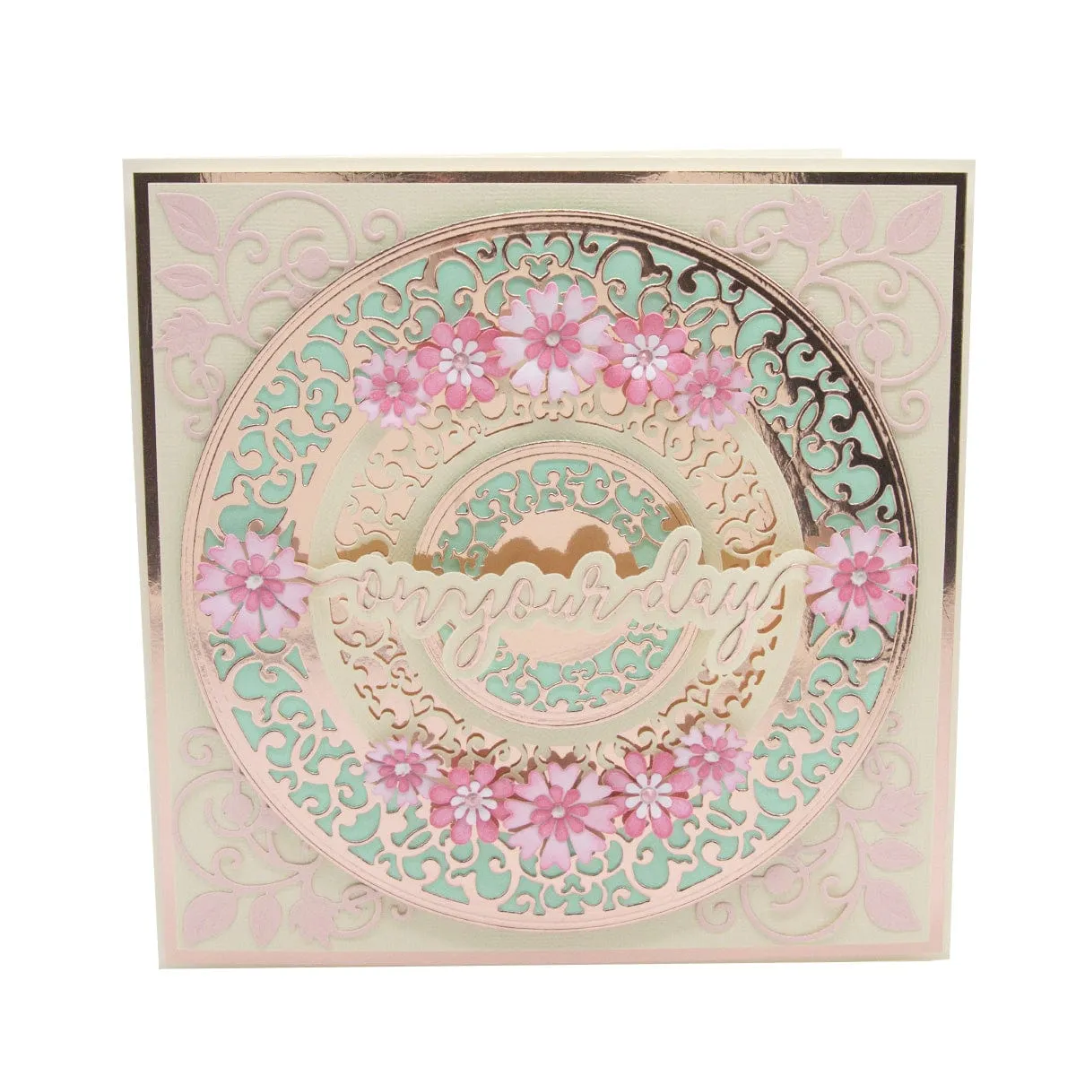 Luxurious Leaves & Ornate Circular Die Set Bundle - DB098