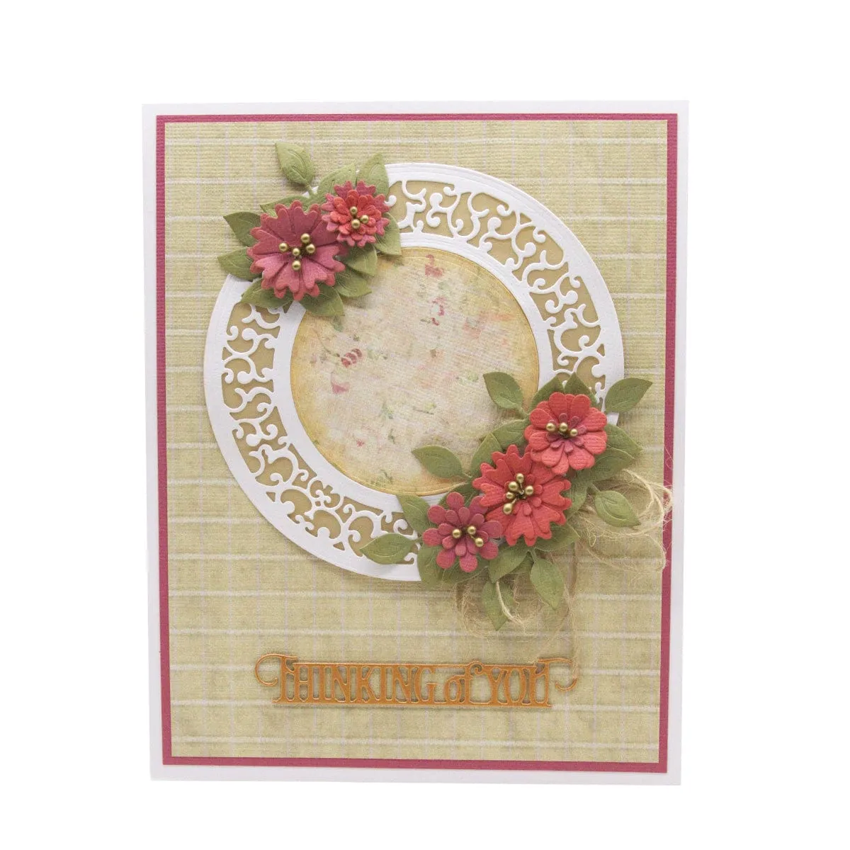 Luxurious Leaves & Ornate Circular Die Set Bundle - DB098
