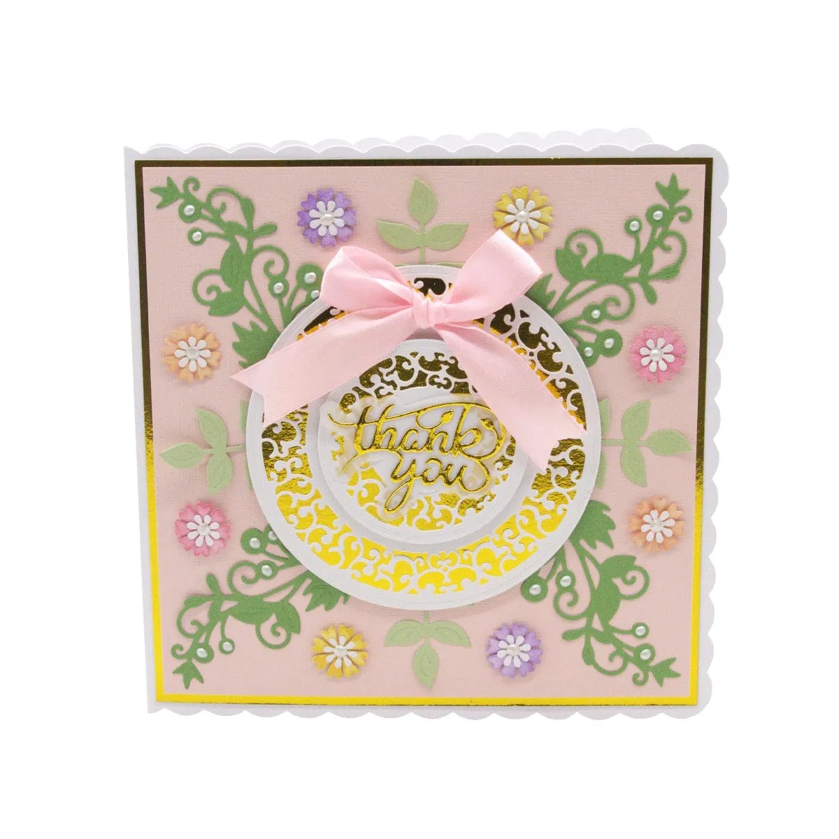 Luxurious Leaves & Ornate Circular Die Set Bundle - DB098