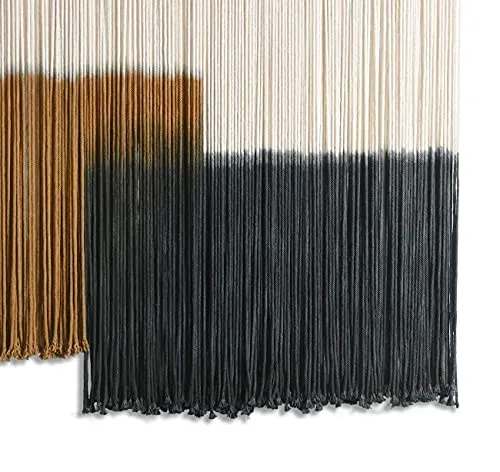 Macrame Wall Hanging Large Dip Dye Tapestry Fiber Wall Art Boho Bedroom Décor