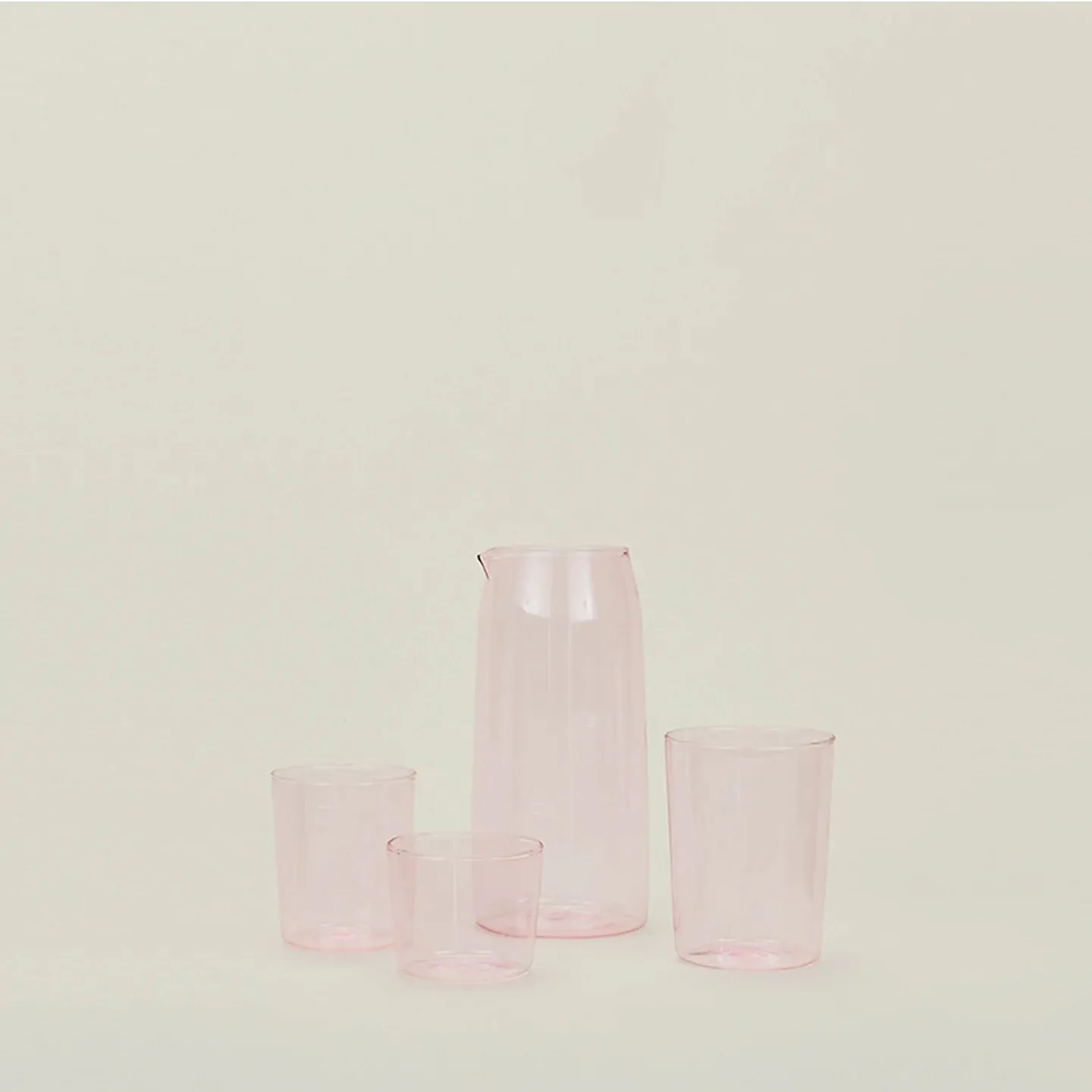 Medium Essential Glassware Set of 4 (Blush)