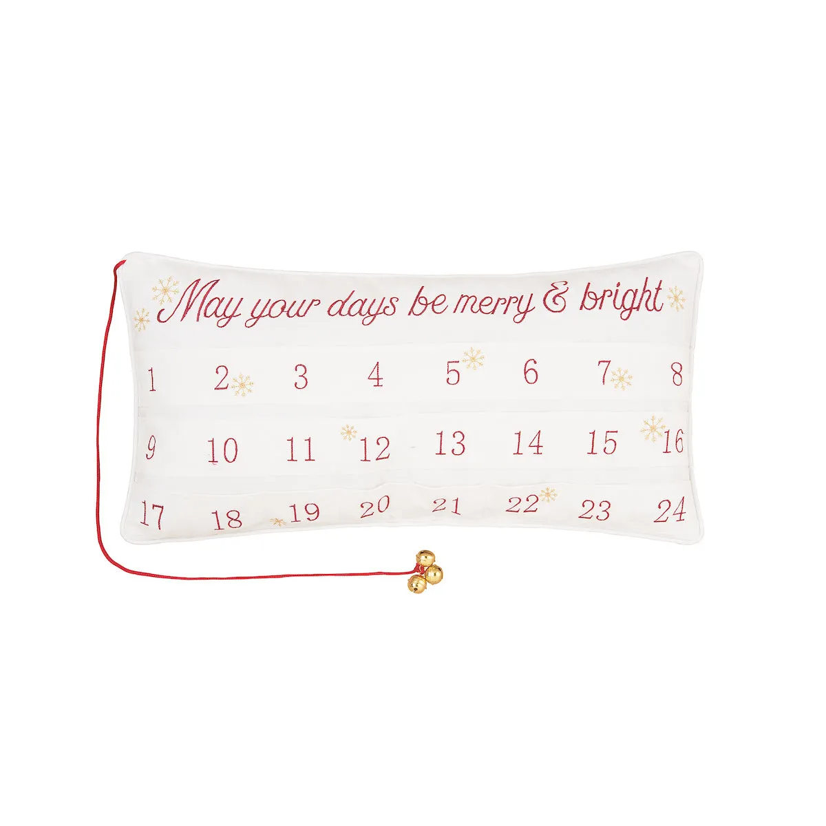Merry & Bright Advent Pillow