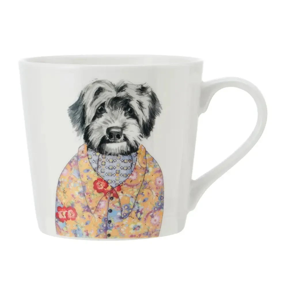 Mikasa Tipperleyhill Porcelain Mug, 380ml - Cockapoo, Highland Cow, Horse