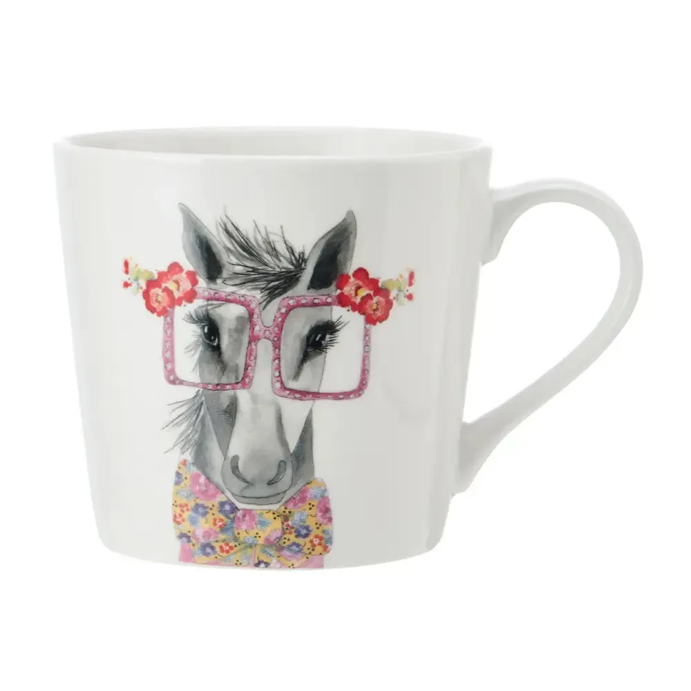Mikasa Tipperleyhill Porcelain Mug, 380ml - Cockapoo, Highland Cow, Horse