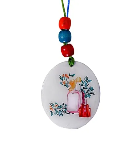 Modern Stylish Car Hangings Durable Decorative Accessory for Travel Use,Thanksgiving Ideal Gift Item (3 x 3.5 Inch)