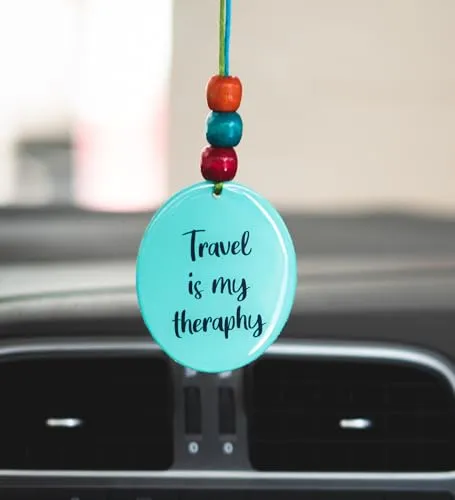 Modern Stylish Car Hangings Durable Decorative Accessory for Travel Use,Thanksgiving Ideal Gift Item (3 x 3.5 Inch)