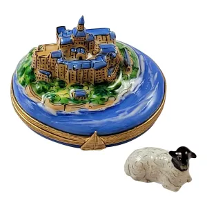 Mount Saint Michele w Removable Lamb