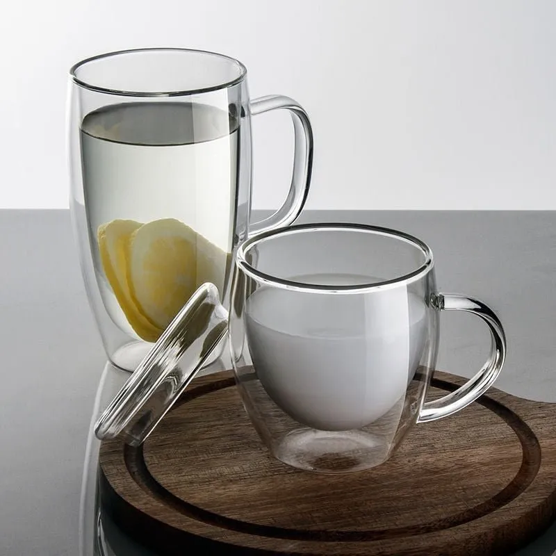 Mug with Lid & Double Wall