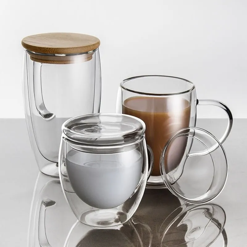 Mug with Lid & Double Wall